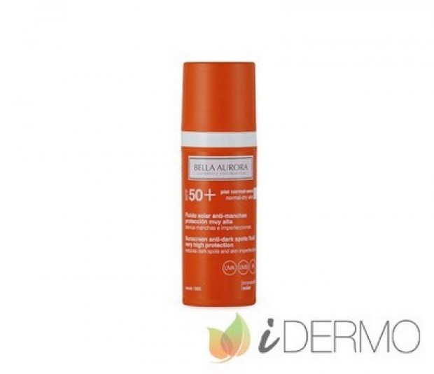 PROTECTOR SOLAR SPF50+ ANTIMANCHAS. PIEL SECA